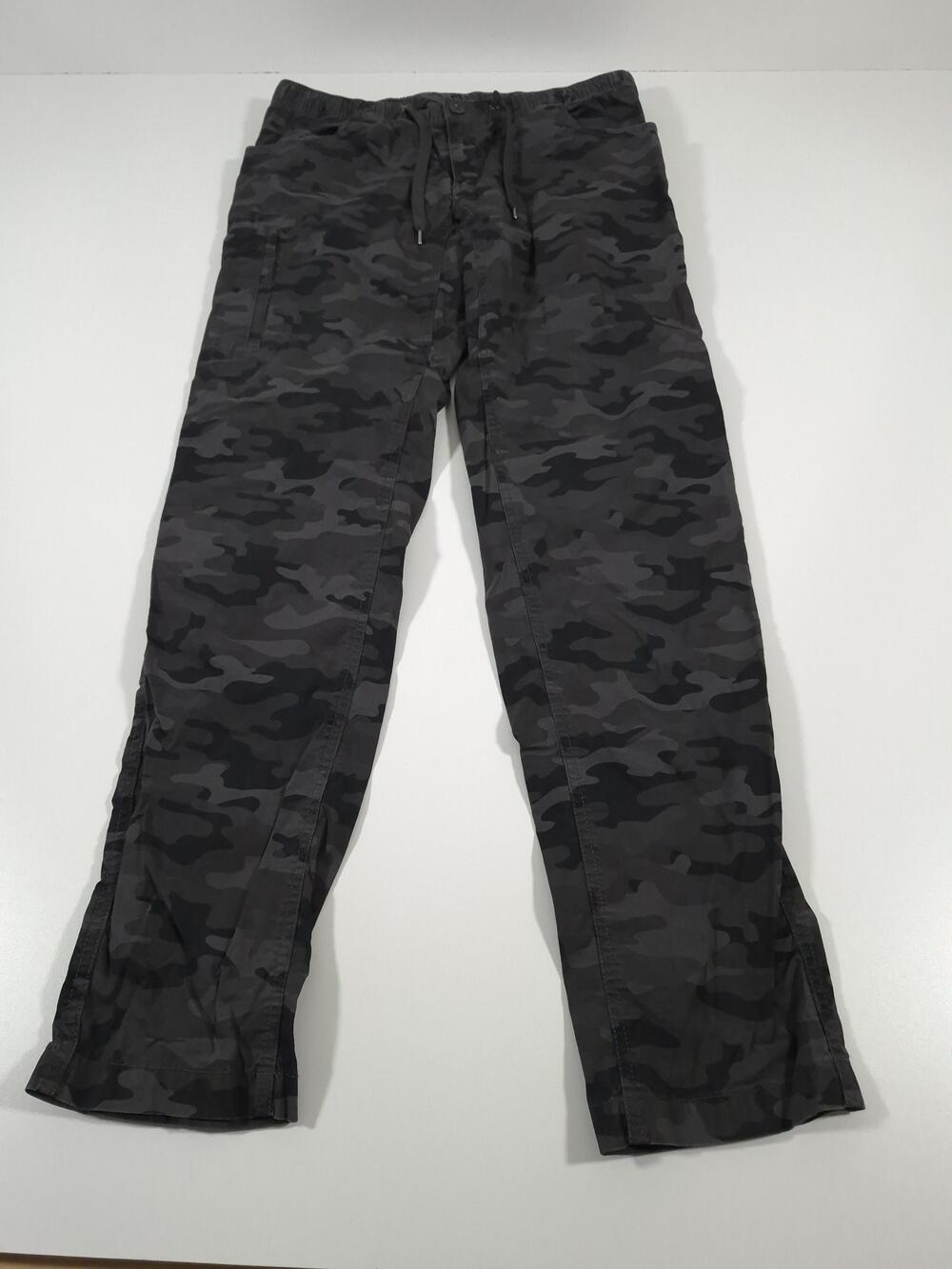 BYLT Weekender Pant Jogger Men's XL Gray Camo Stretch Casual Travel Pants